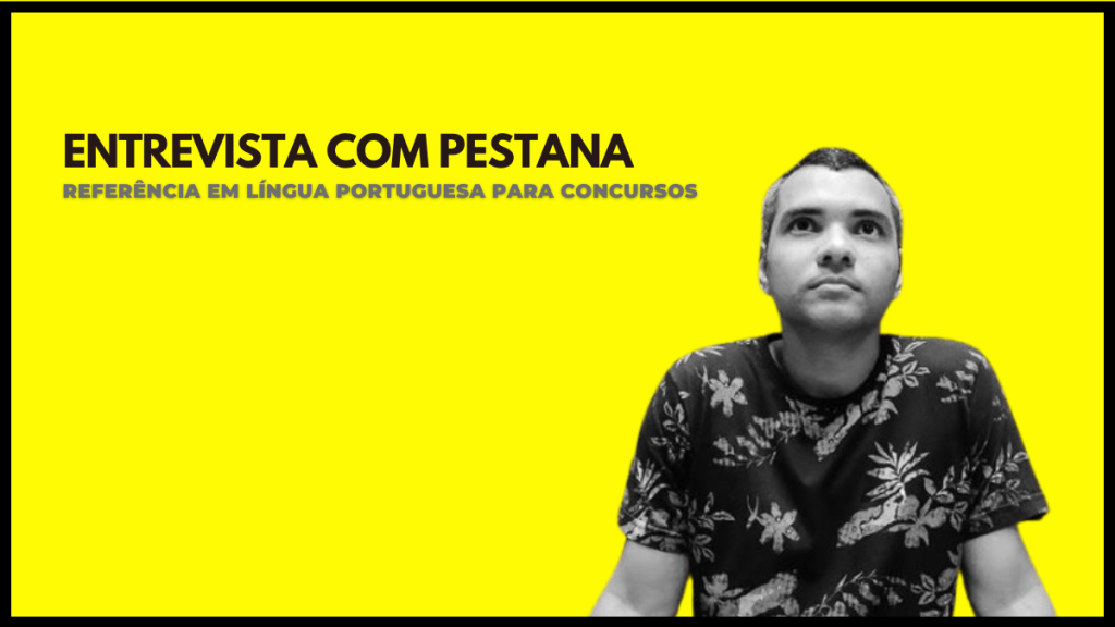 Fernando Pestana, autor de "A Gramática para Concursos Públicos" e "A Gramática para Concursos Militares".